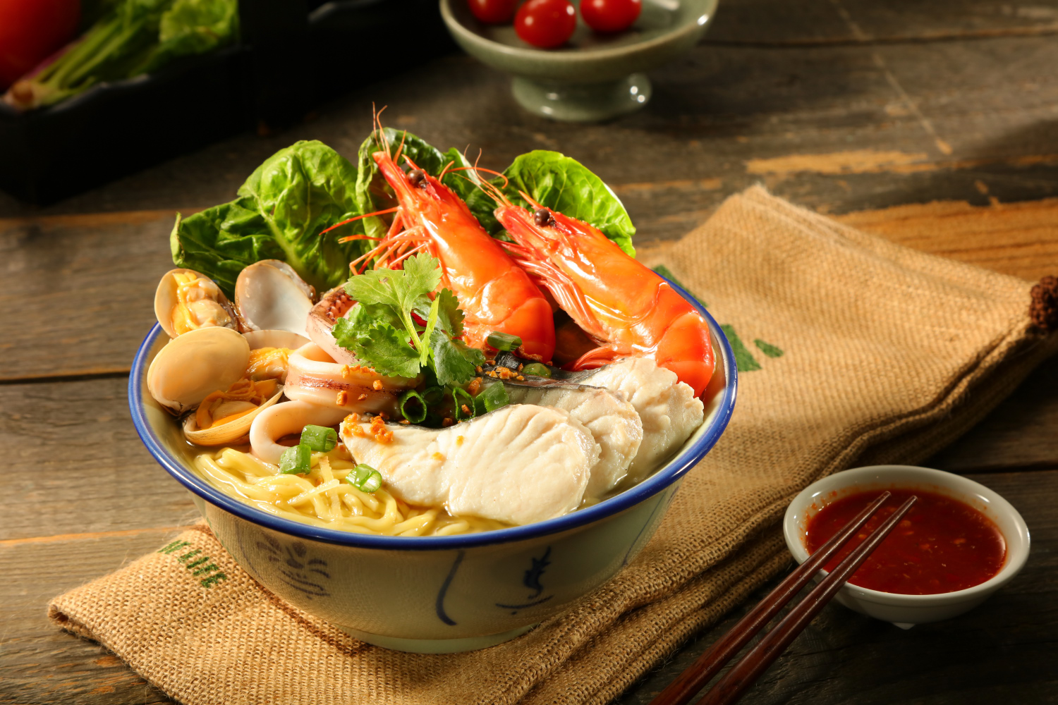 201ä¸Šæ±¤æµ·é²œéºµ Superior Soup Seafood Noodle