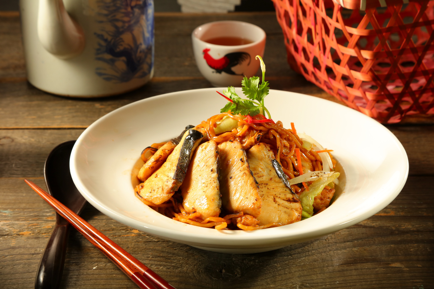 801é²›é±¼ç‚’æ‹‰éºº Stirfried Tenggiri Fish Ramen