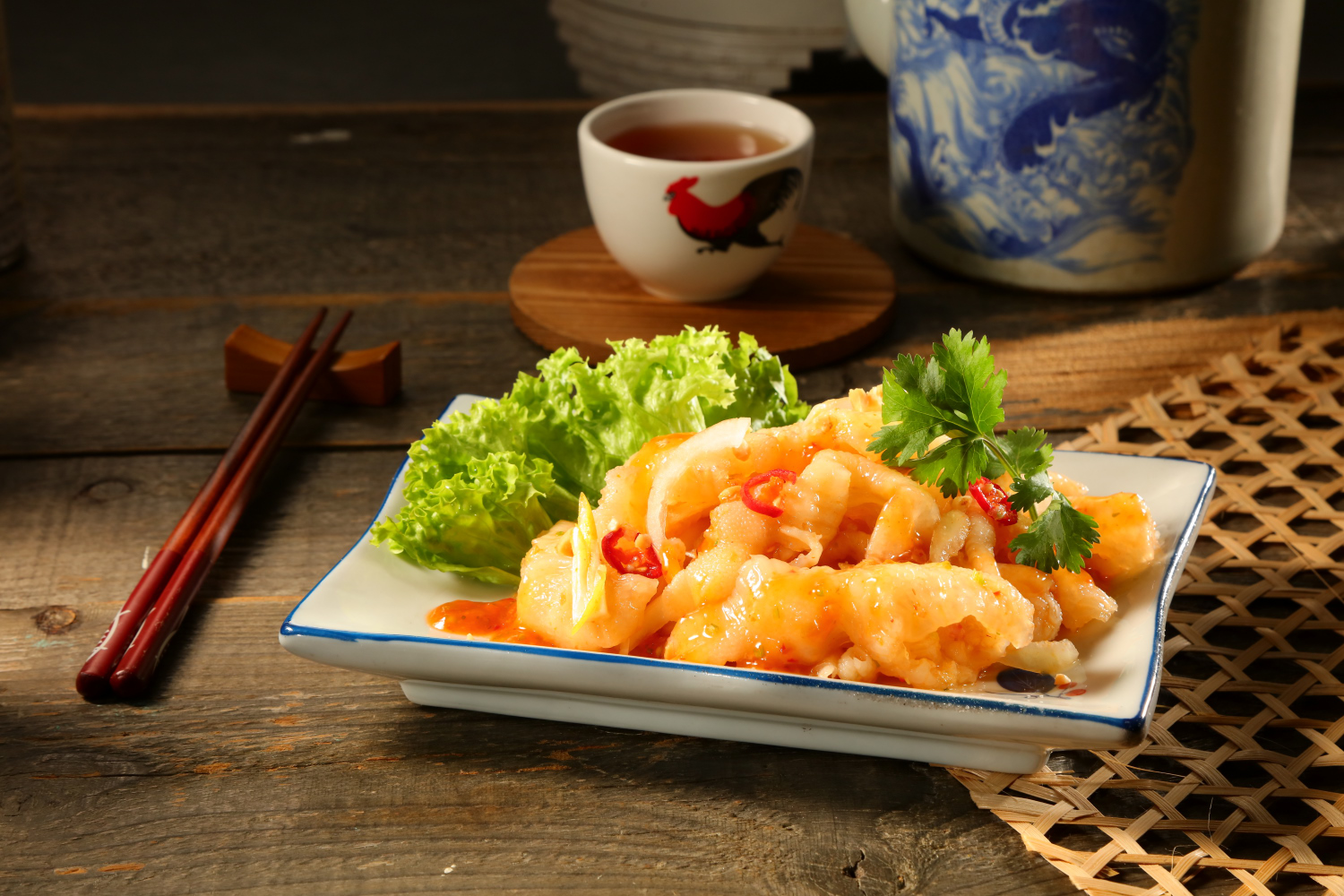 107æ³°å¼çŽ»ç’ƒé¸¡è„š Kerabu Chicken Feet