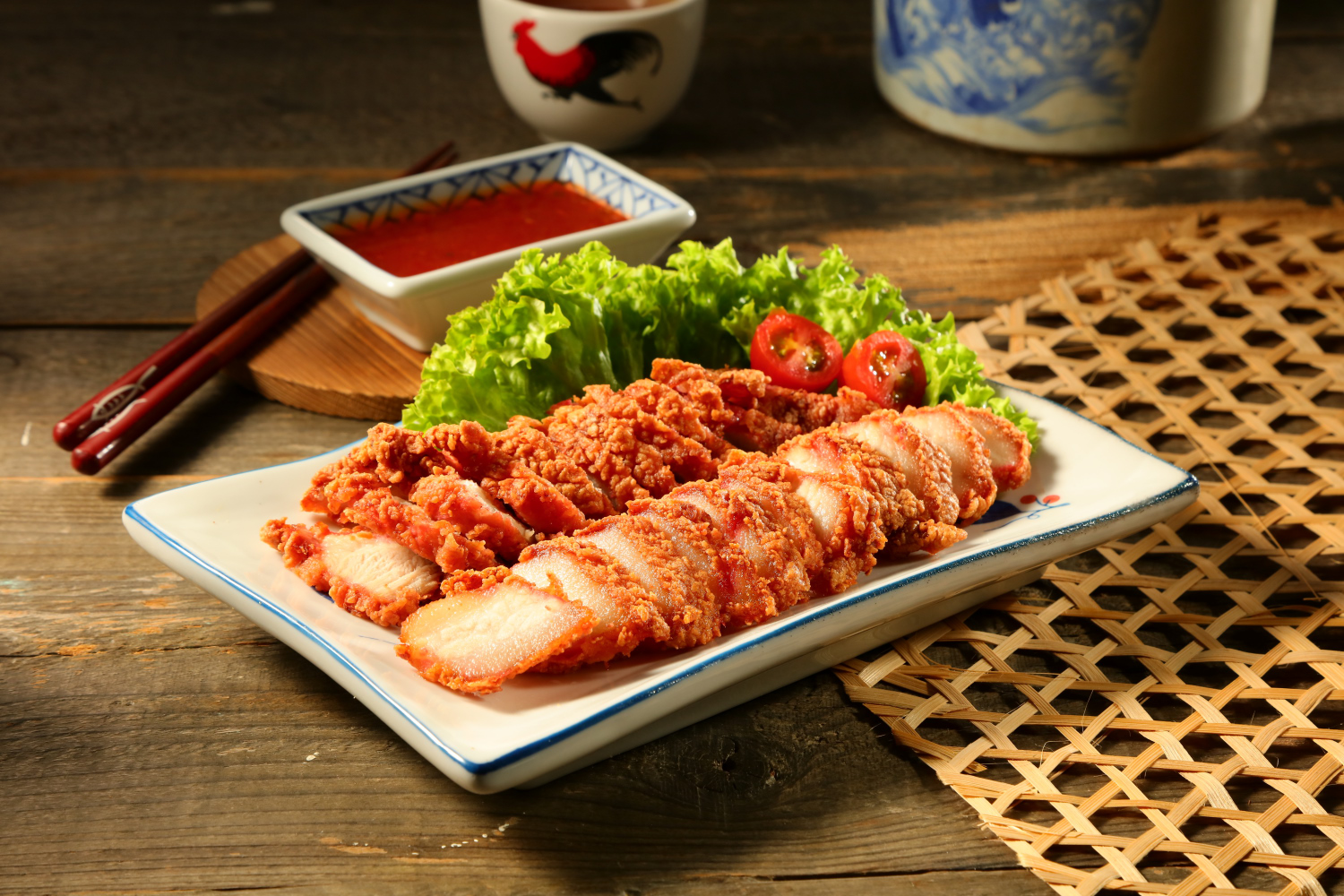 110å—乳花肉片 Crispy Pork Belly