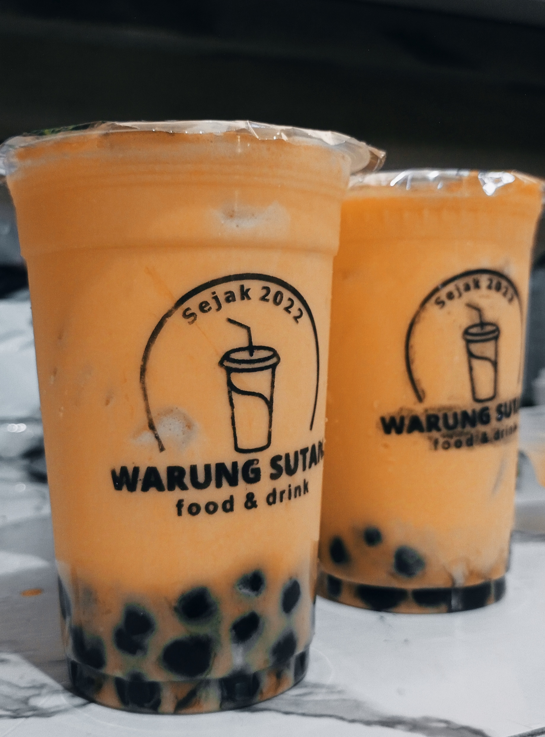 Milkshake Boba rasa Mangga